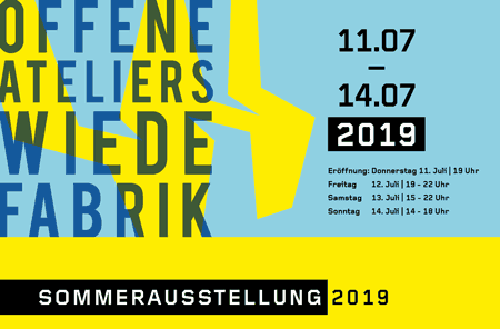 Wiede-Fabrik – Offene Ateliers Sommer 2019