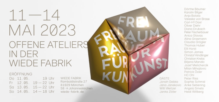 Wiede-Farbrik Offene Ateliers Mai 2023